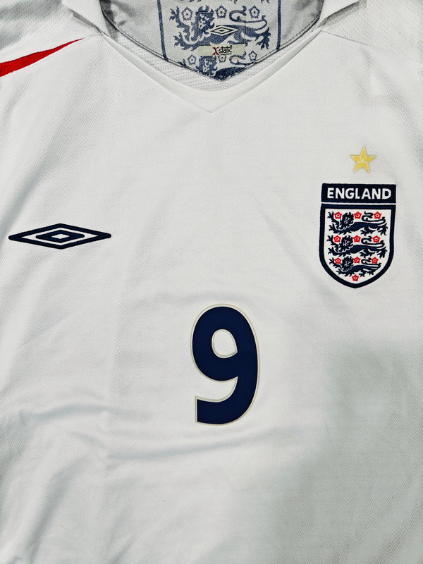 England Home Football Shirt 2005-2007 (3XL) 9 Rooney