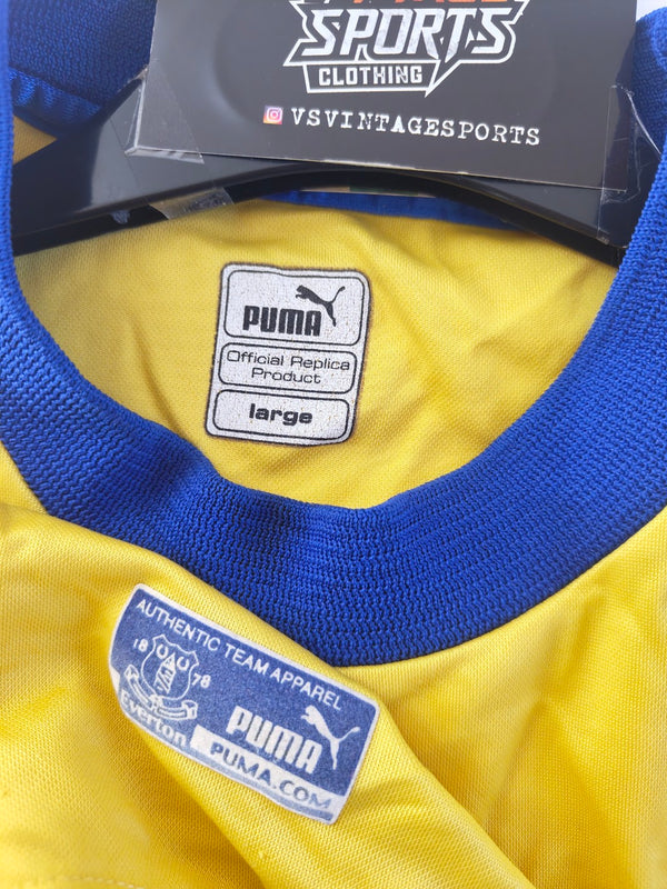 Everton FC Away Football Shirt 2000-2001 (L)