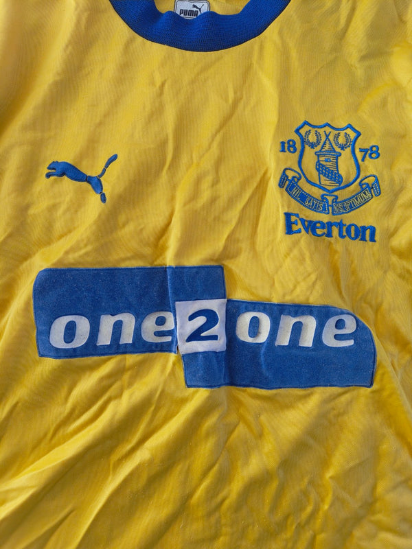 Everton FC Away Football Shirt 2000-2001 (L)