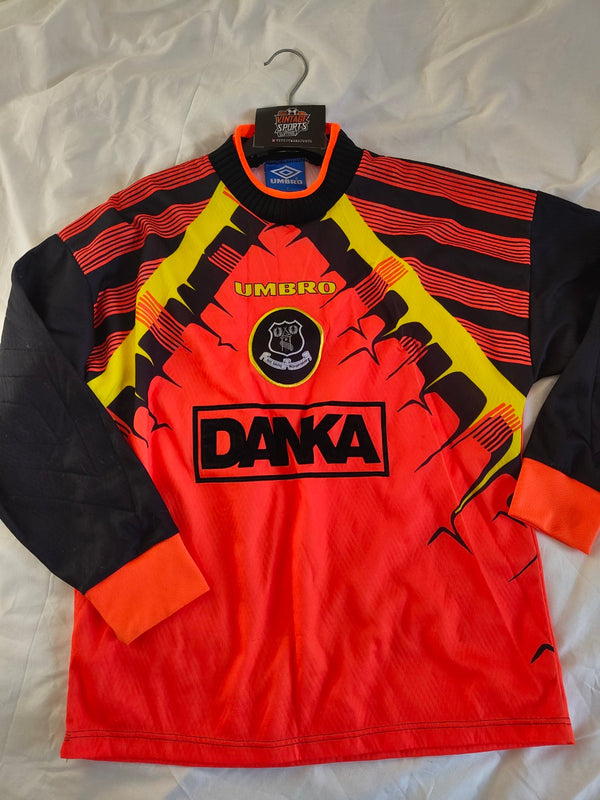 Everton FC Goalkeeper Football Shirt 1995-1997 (Youths)