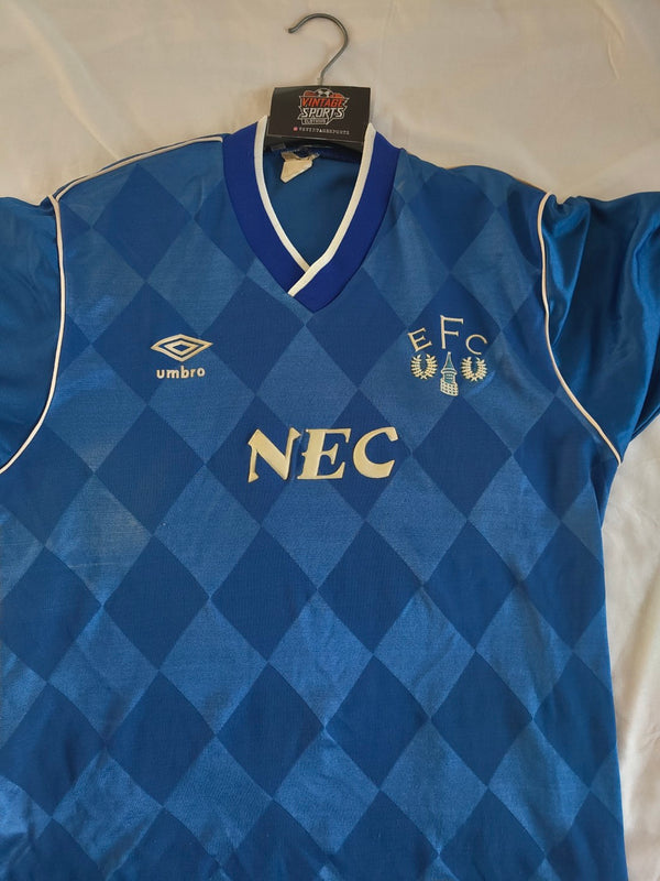 Everton FC Home Football Shirt 1986-1989 (L)
