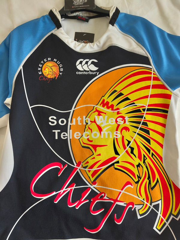 Exeter Chiefs Rugby Home Shirt 2007-2008 (Youths)