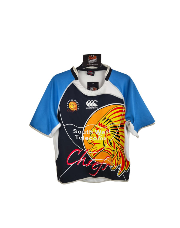 Exeter Chiefs Rugby Home Shirt 2007-2008 (Youths)