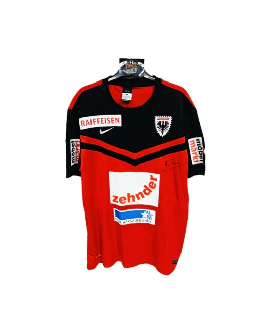 FC Aarau Signed  Home Football shirt 2014-2015 (L)