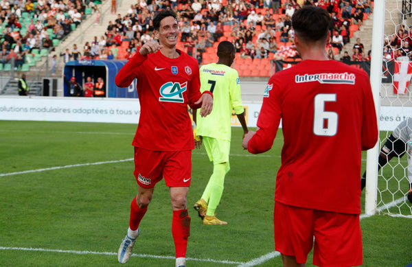 FC Annecy Matchworn French Cup Football Shirt 2022-2023 (L) #3