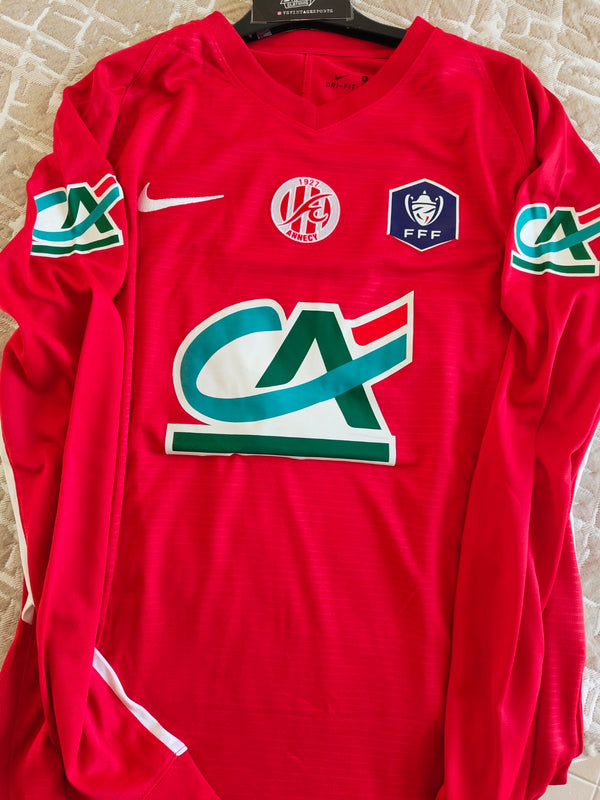 FC Annecy Matchworn French Cup Football Shirt 2022-2023 (L) #3