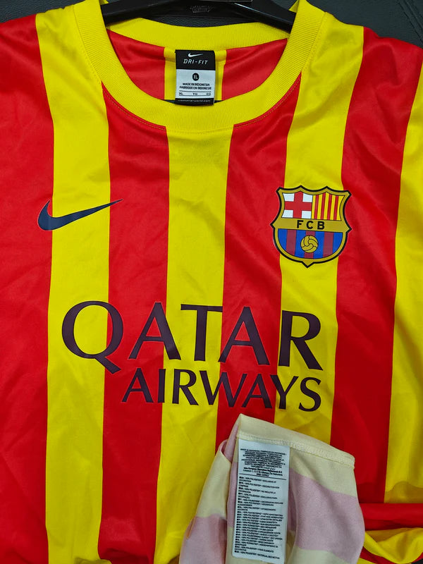 FC Barcelona Away Football Shirt 2013-2014 (XL)