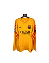 FC Barcelona Goalkeeper Football Shirt 2015-2016 (L) #1 Ter Stegen
