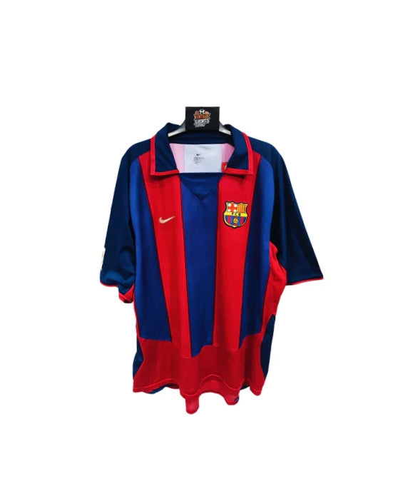 FC Barcelona Home Football Shirt 2003-2004 (XL)