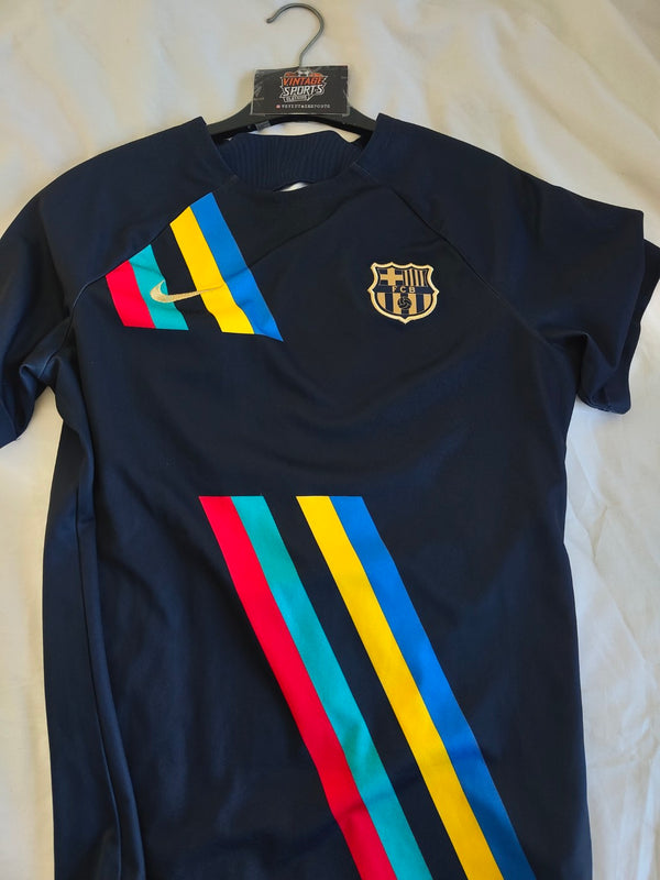FC Barcelona Pre-Match Football Shirt 2022-2023 (S)