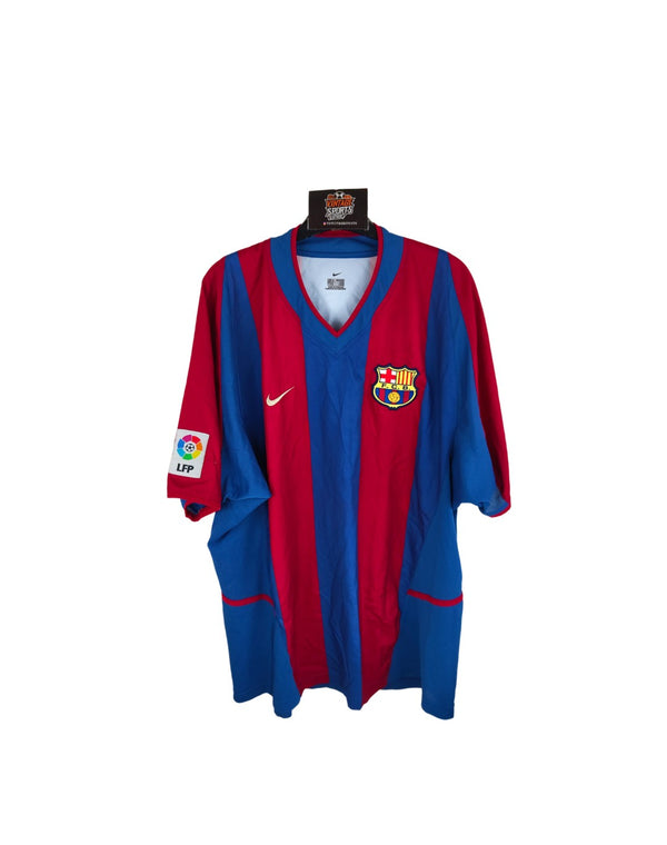 FC Barcelona home Football Shirt 2002-2003 (XL)