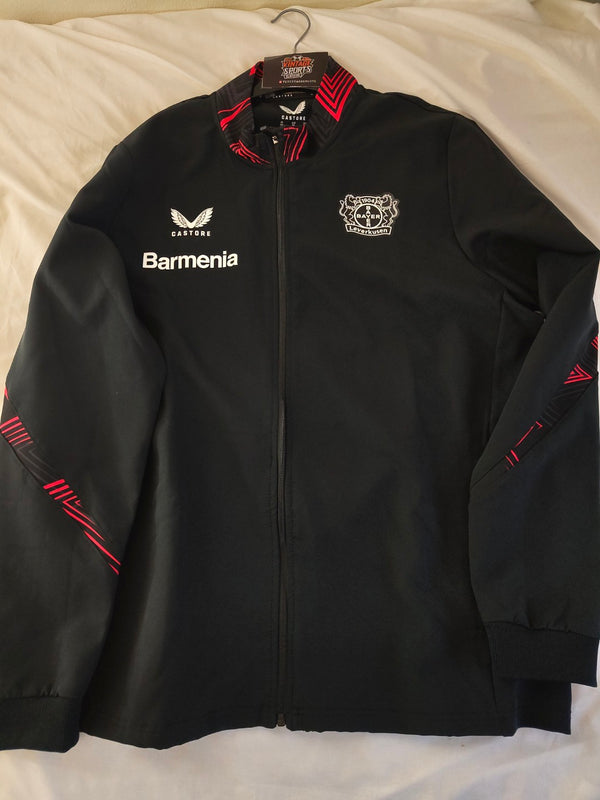 FC Bayer 04 Leverkusen Football Track Top Jacket 2024-2025 (XXL)