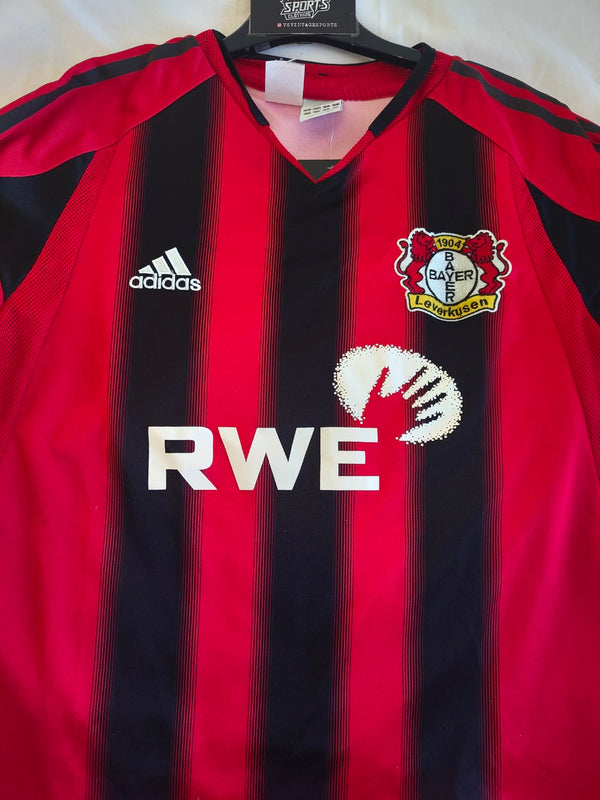 FC Bayer 04 Leverkusen home Football Shirt 2004-2005 (Youths)