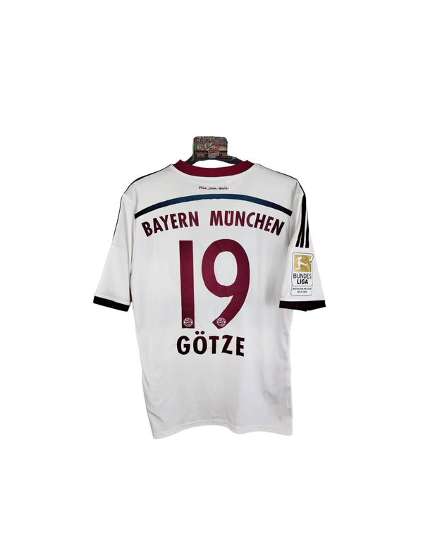 FC Bayern Munich Away Football Shirt 2014-2015 (Youths) 19 Gotze
