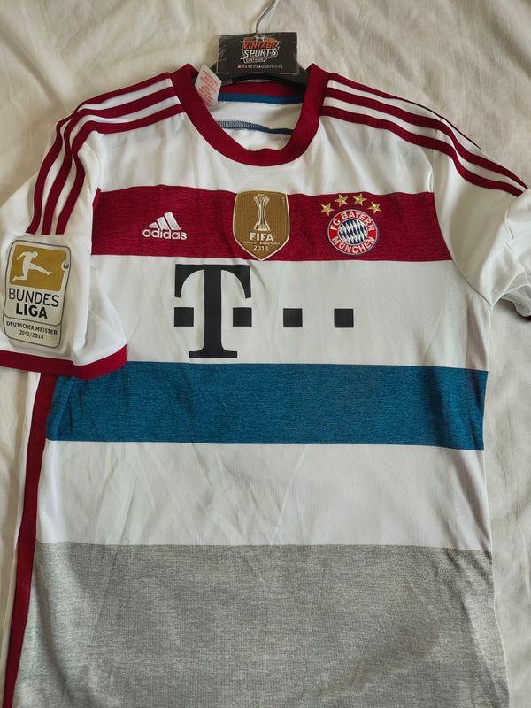 FC Bayern Munich Away Football Shirt 2014-2015 (Youths) 19 Gotze