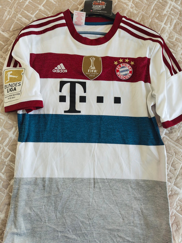 FC Bayern Munich Away Football Shirt 2014-2015 (Youths) 19 Gotze
