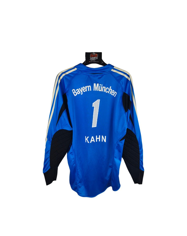 FC Bayern Munich Goalkeeper football shirt 2004-2005 (Youths) #1 Kahn