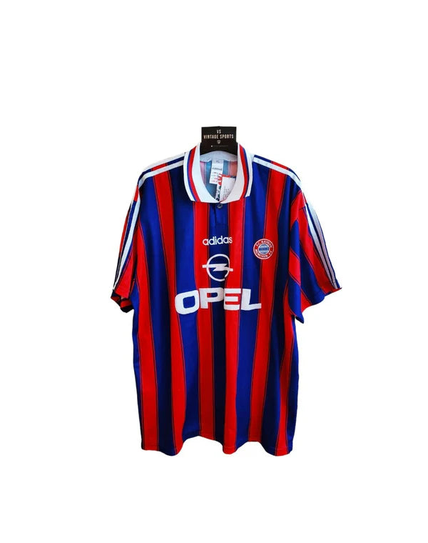FC Bayern Munich Home Football Shirt 1995-1996 (XL) 7 Scholl