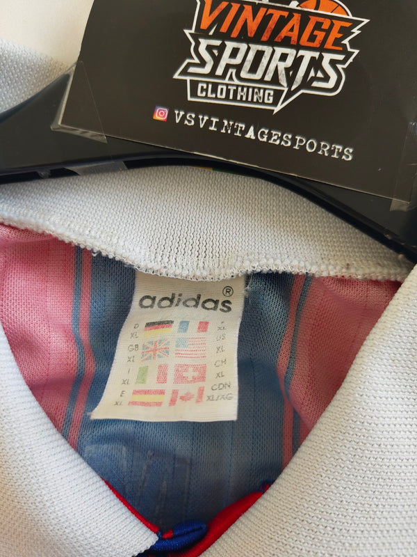 FC Bayern Munich Home Football Shirt 1995-1996 (XL) 7 Scholl