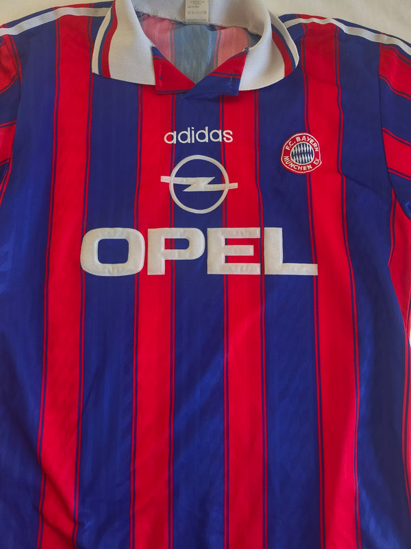 FC Bayern Munich Home Football Shirt 1995-1996 (L)