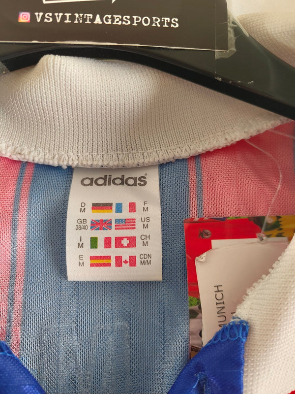 FC Bayern Munich Home Football Shirt 1995-1996 (M) #7 Scholl