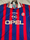 FC Bayern Munich Home Football Shirt 1995-1996 (L) 18 Klinsmann