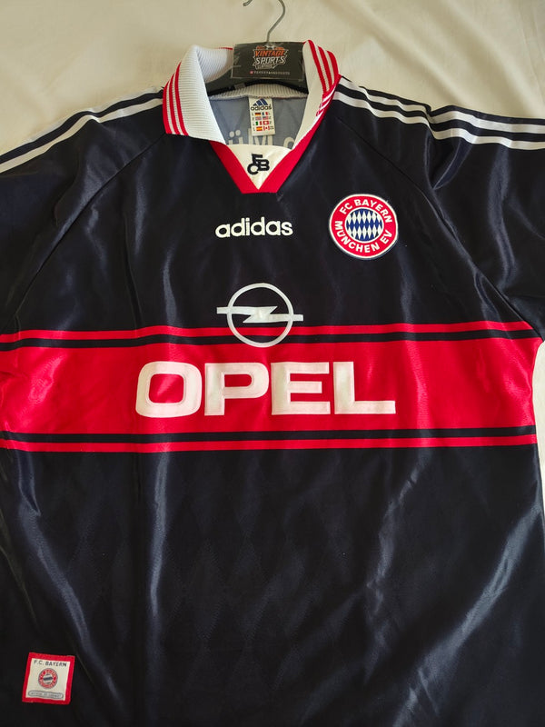 FC Bayern Munich Home Football Shirt 1997-1999 (XL)