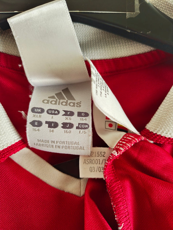 FC Bayern Munich Home Football Shirt 2003-2004 (Youths) #13 ballack