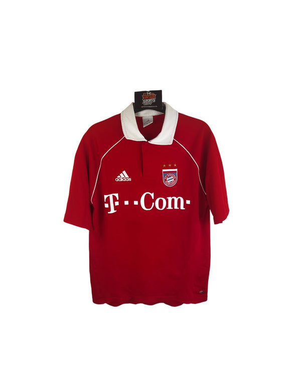 FC Bayern Munich Home Football Shirt 2005-2006 (S)