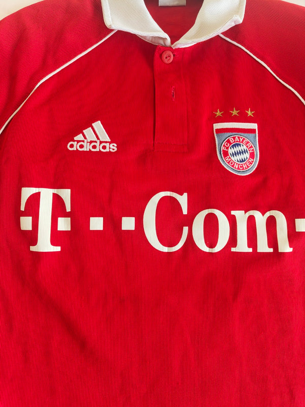 FC Bayern Munich Home Football Shirt 2005-2006 (S)