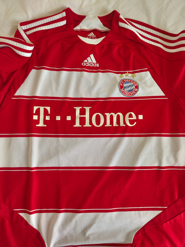 FC Bayern Munich Home Football Shirt 2007-2008 (L)