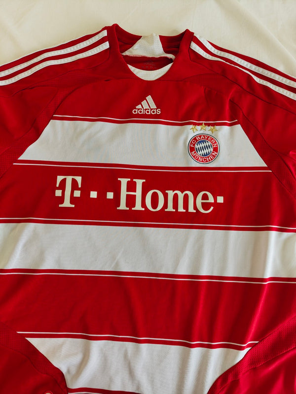 FC Bayern Munich Home Football Shirt 2007-2008 (L)