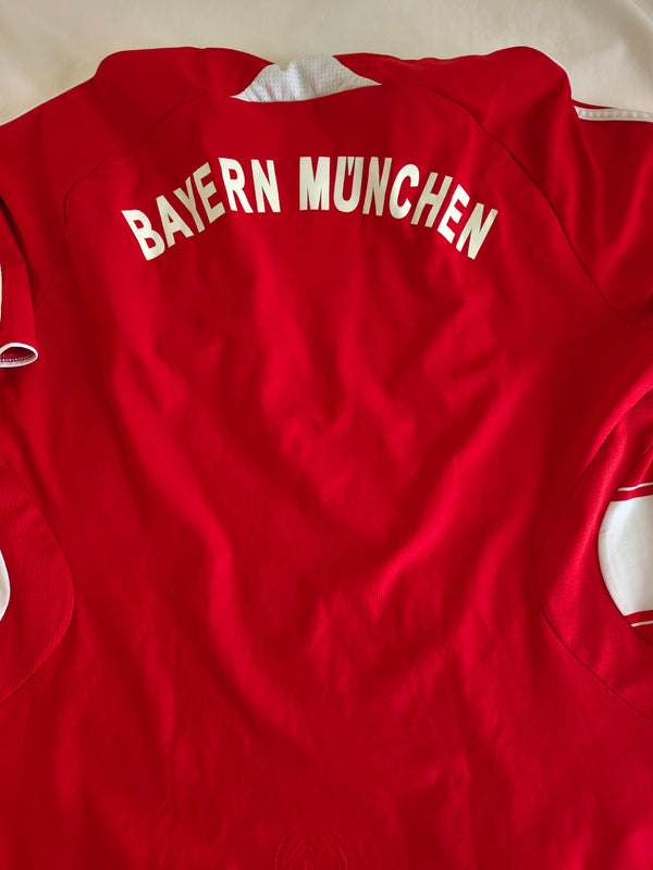 FC Bayern Munich Home Football Shirt 2007-2008 (L)