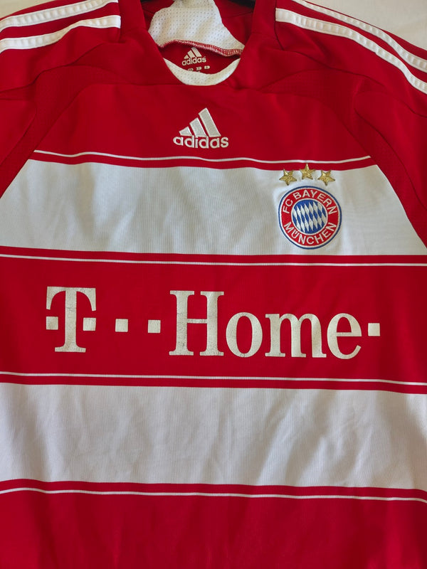 FC Bayern Munich Home Football Shirt 2007-2008 (M)