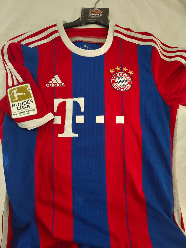 FC Bayern Munich Home Football Shirt 2014-2015 (L) #31 Schweinsteiger
