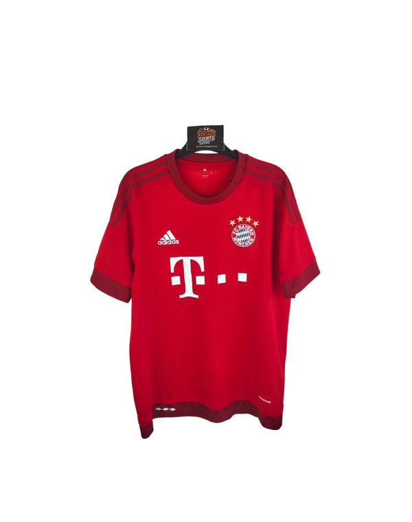 FC Bayern Munich Home Football Shirt 2015-2016 (M)
