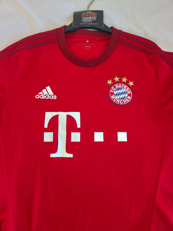 FC Bayern Munich Home Football Shirt 2015-2016 (M)