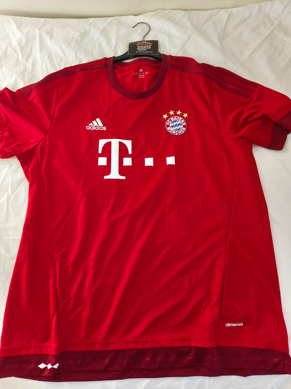 FC Bayern Munich Home Football Shirt 2015-2016 (XXL)