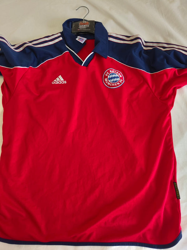 FC Bayern Munich Player issue Home Football Shirt 1999-2001 (XL)