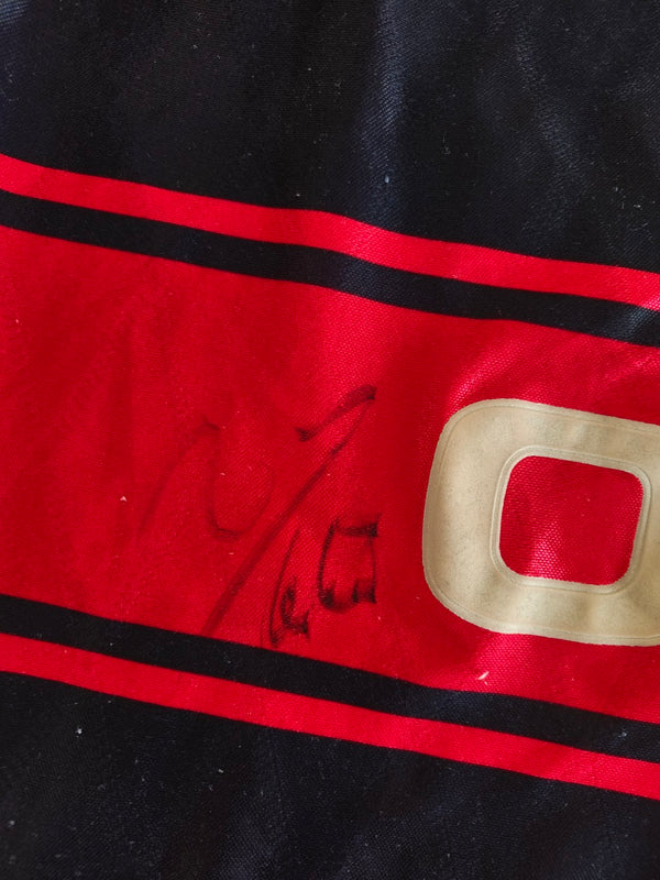 FC Bayern Munich Signed Home Football Shirt 1997-1999 (XL)