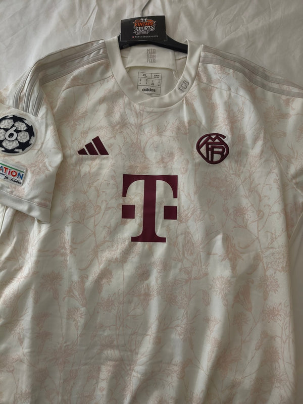 FC Bayern Munich Third Football Shirt 2023-2024 (XL) 9 Kane