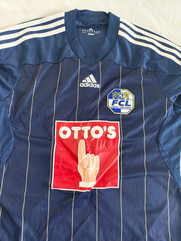 FC Luzern Home Football Shirt 2011-2012 (M)