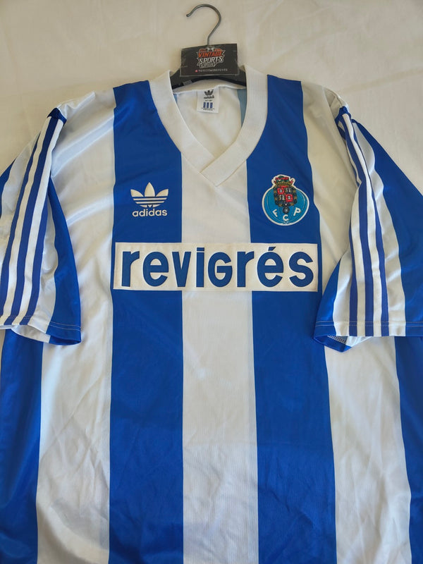 FC Porto Home Football Shirt 1990-1993 (XL)