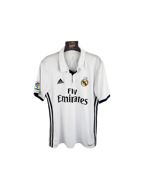 Real Madrid Home Football Shirt 2016-2017 (M) #7 Ronaldo