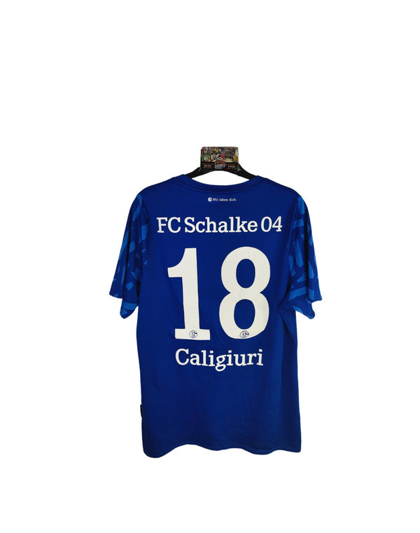 FC Schalke 04 home football shirt 2019-2020 (Womens) #18 Caliguri