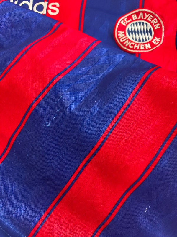 FC Bayern Munich Home Football Shirt 1995-1996 - 18 Klinsmann