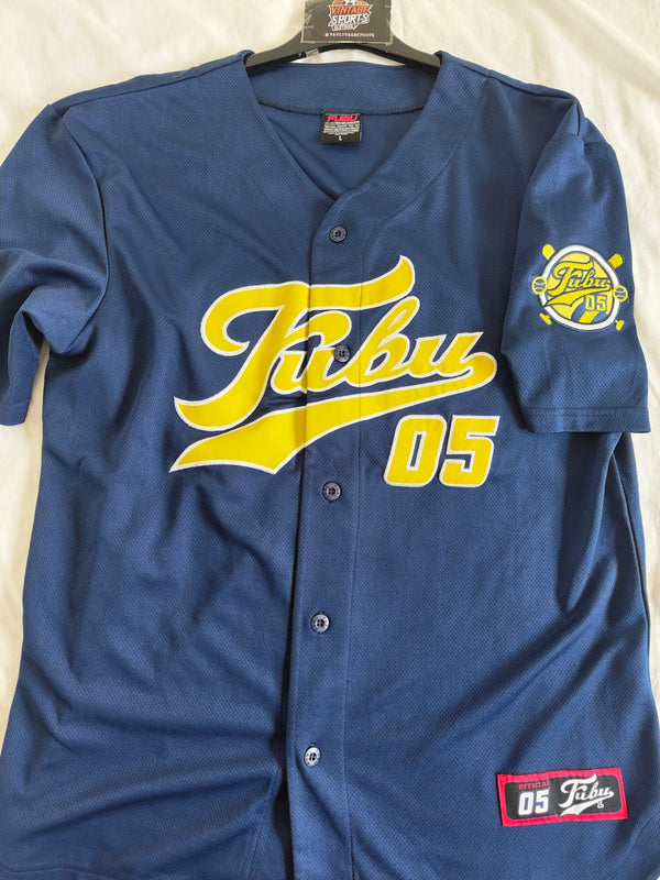 FUBU Baseball Button Jersey 2000s (L)
