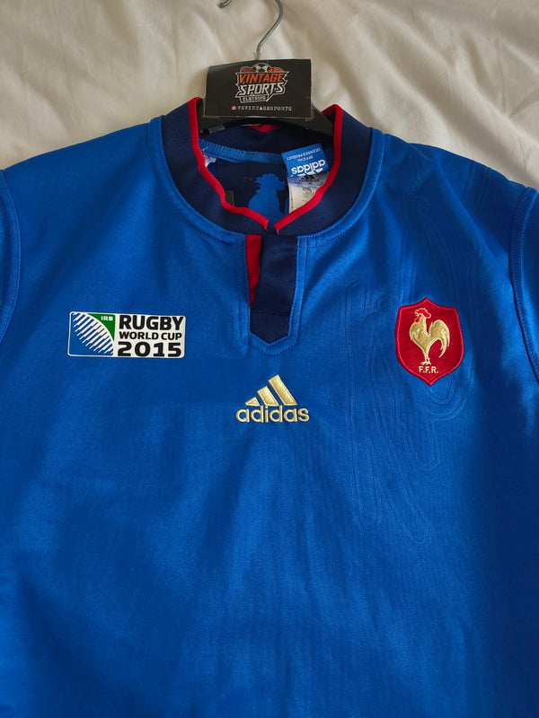 France Rugby Home Shirt 2015 (Youths)