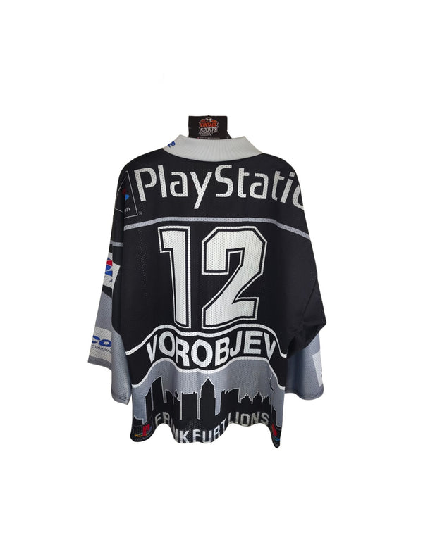 Frankfurt Lions Signed Ice Hockey DEL Jersey 1998-1999 (M) #12 Vorobjev