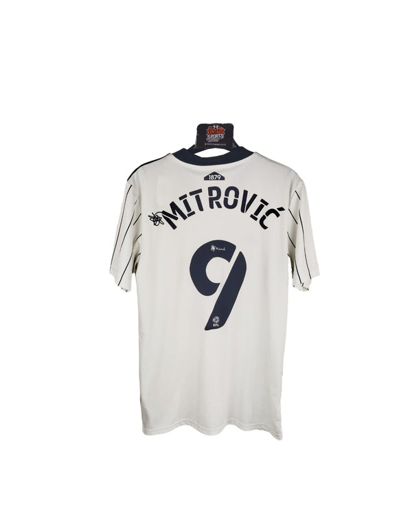 Fulham FC Home Football Shirt 2021-2022 (S) 9 Mitrovic
